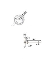 Bi-Metal Thermometers