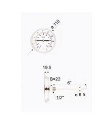 Bi-Metal Thermometers