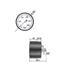 Micro Pressure Gauge - LBM/CBM