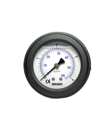 PP Filled Diaphragm Pressure Gauges