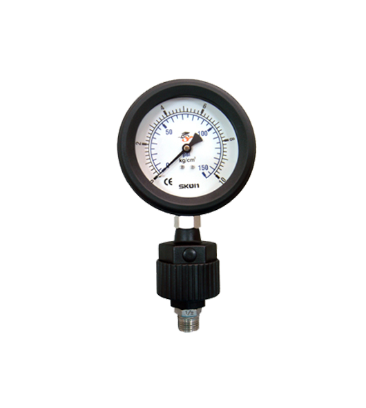 PP Diaphragm Pressure Gauges