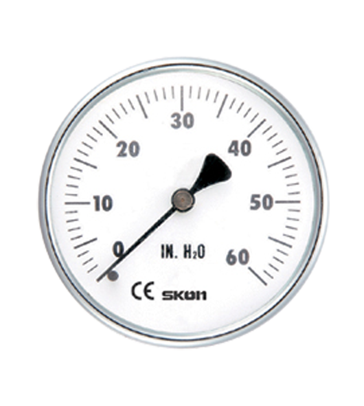 微壓計埋入式壓力錶, 微壓計埋入式壓力計